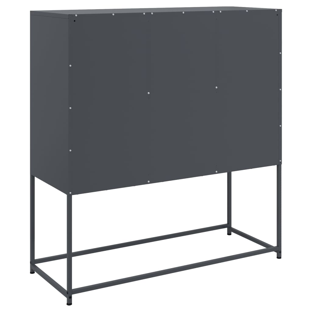 Sideboard Anthracite 100.5x39x107 cm Steel