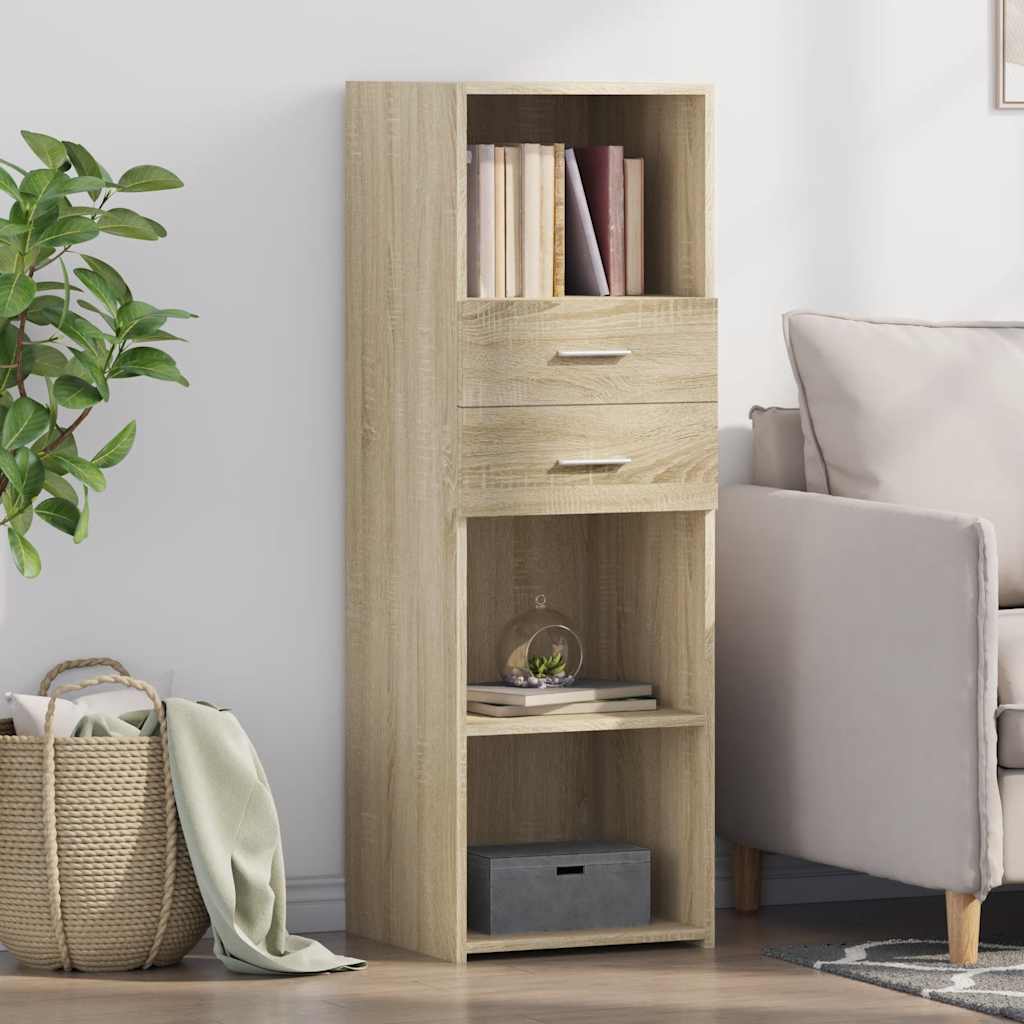 Highboard Sonoma Oak 40x42.5x124 cm Engineered Wood