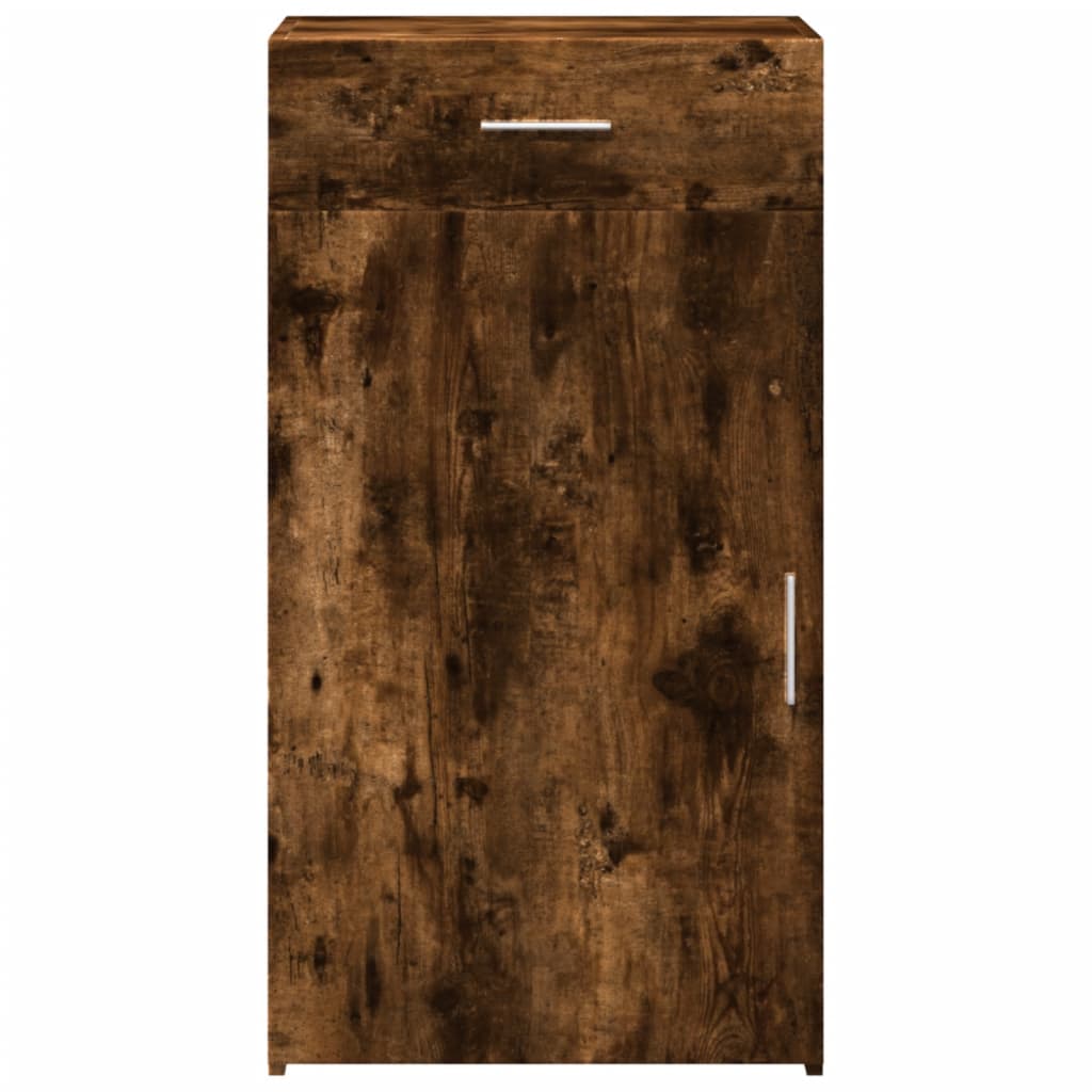 Sideboard Smoked Oak 50x42.5x93 cm Engineered Wood