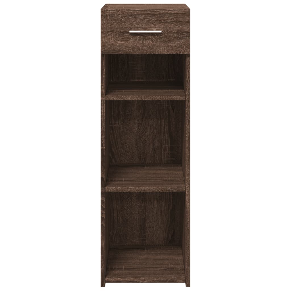 Sideboard Brown Oak 30x42.5x93 cm Engineered Wood