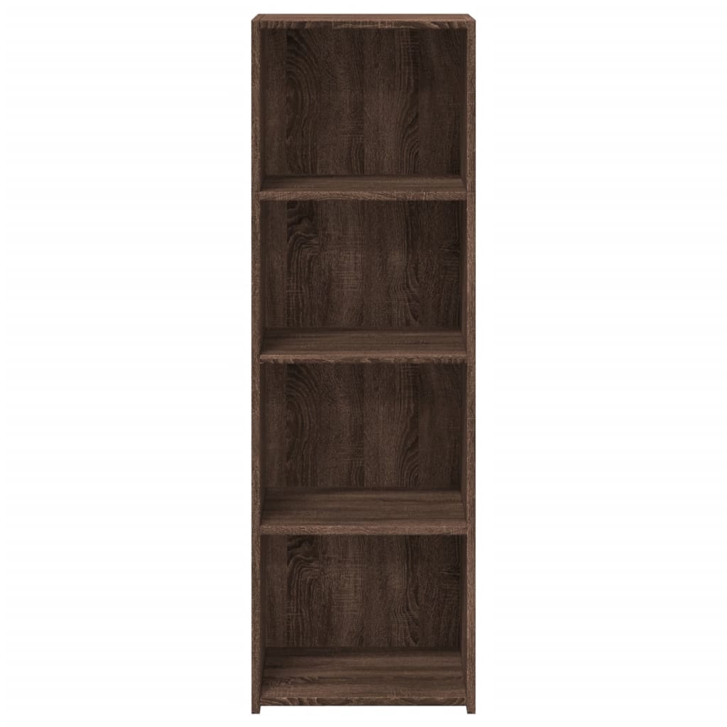 Highboard Brown Oak 40x41x124 cm Engineered Wood