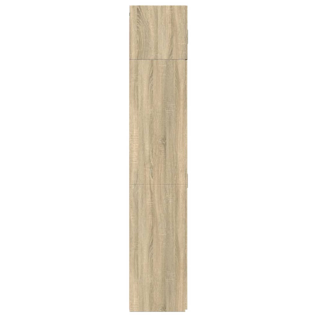 Storage Cabinet Sonoma Oak 70x42.5x225 cm Engineered Wood
