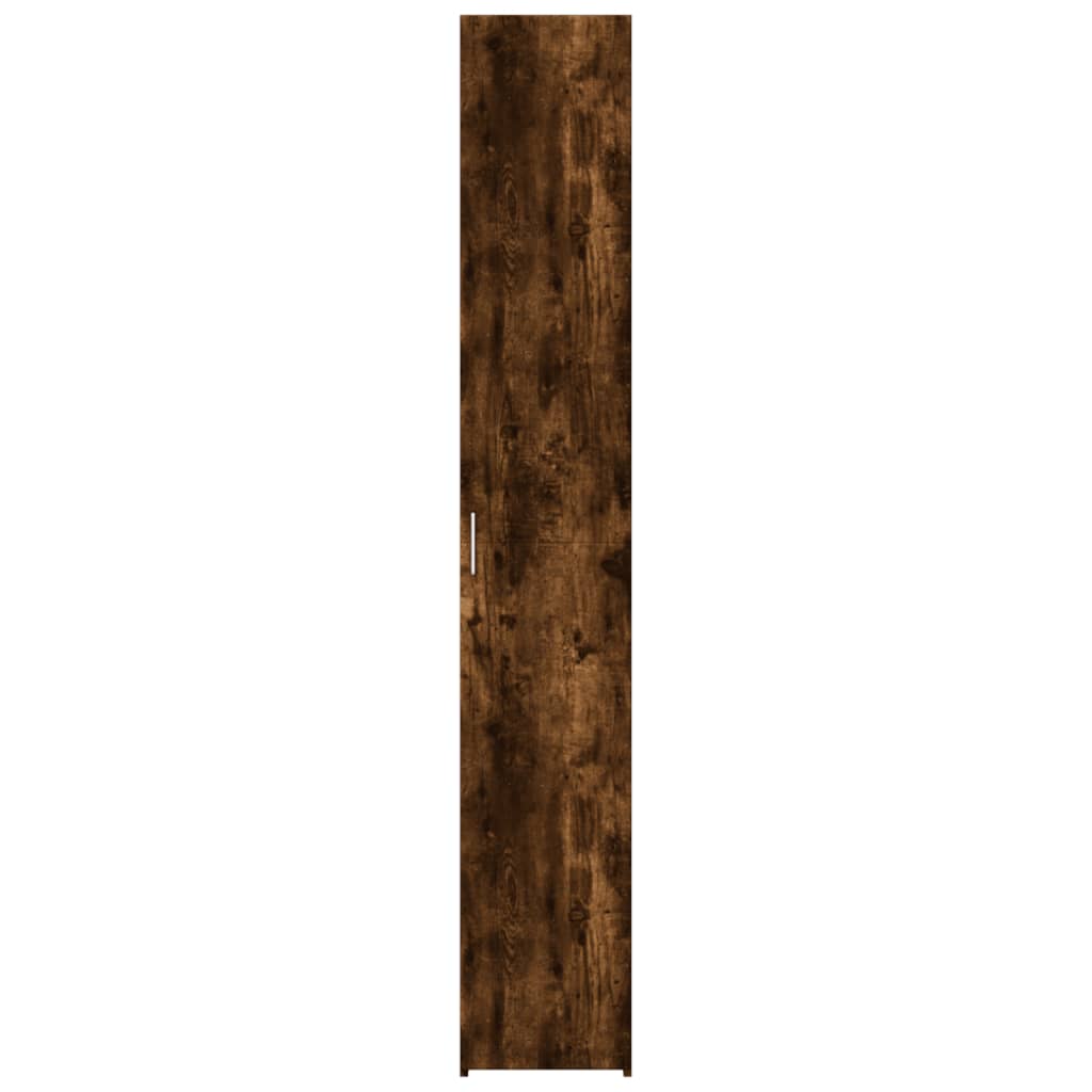Highboard Smoked Oak 30x42.5x185 cm Engineered Wood