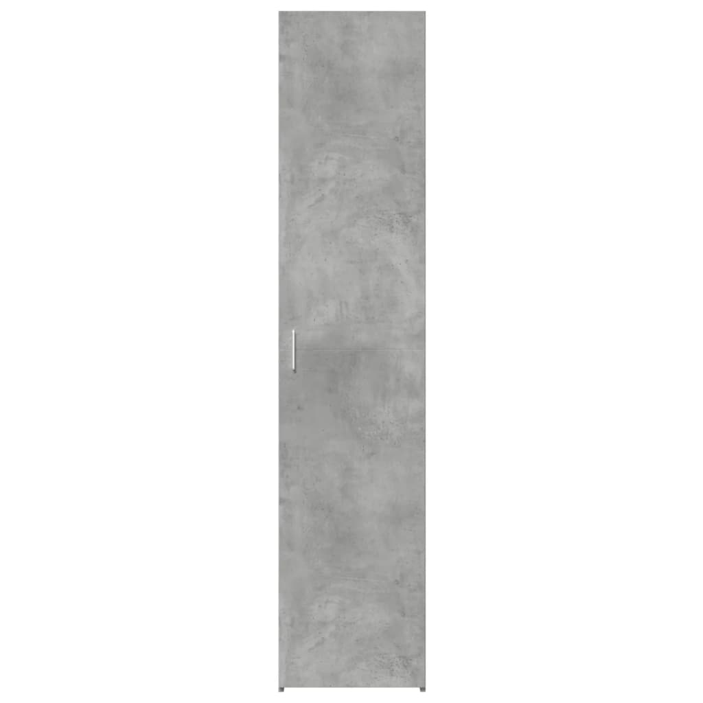 Highboard Concrete Grey 40x42.5x185 cm Engineered Wood