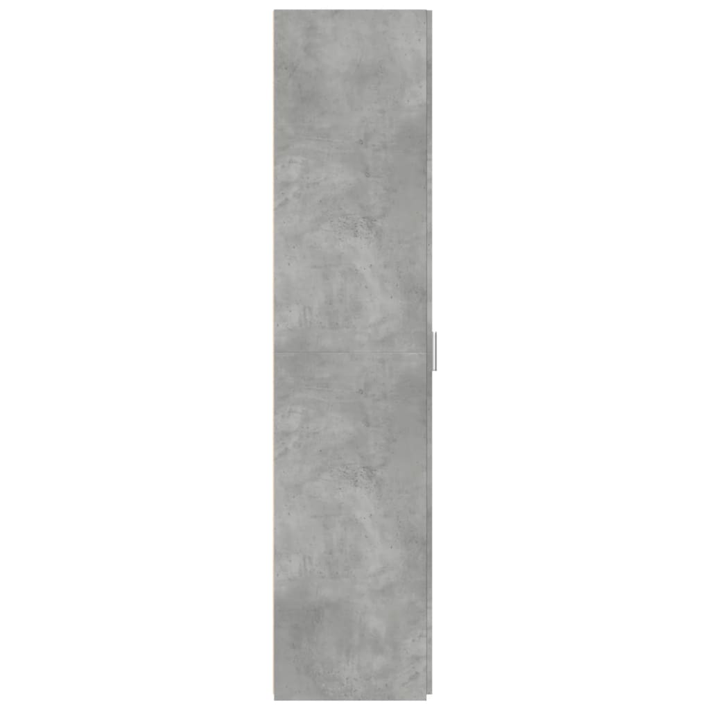 Highboard Concrete Grey 40x42.5x185 cm Engineered Wood