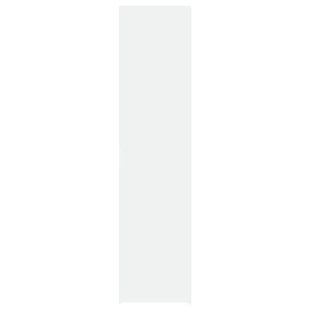 Highboard White 45x42.5x185 cm Engineered Wood