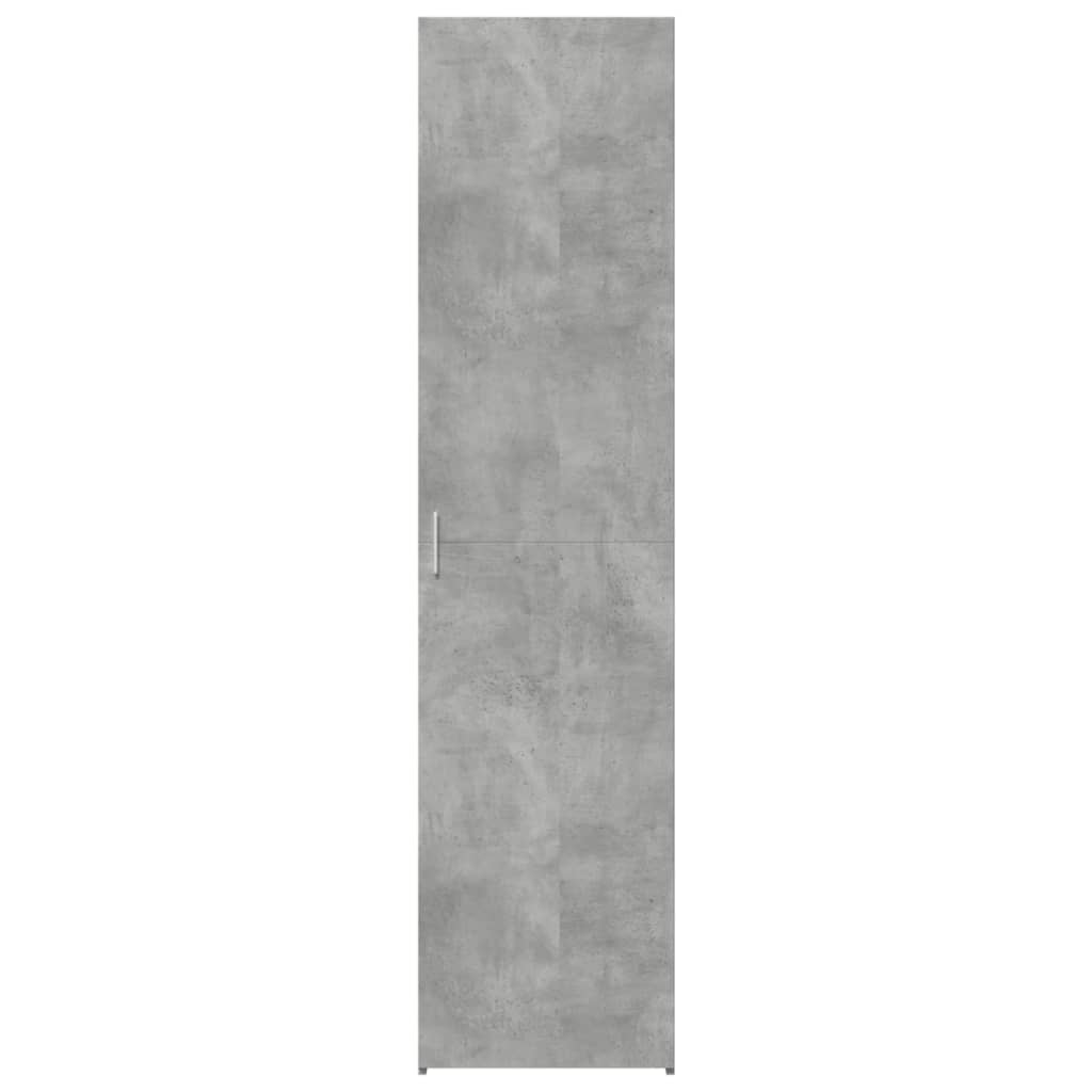 Highboard Concrete Grey 45x42.5x185 cm Engineered Wood