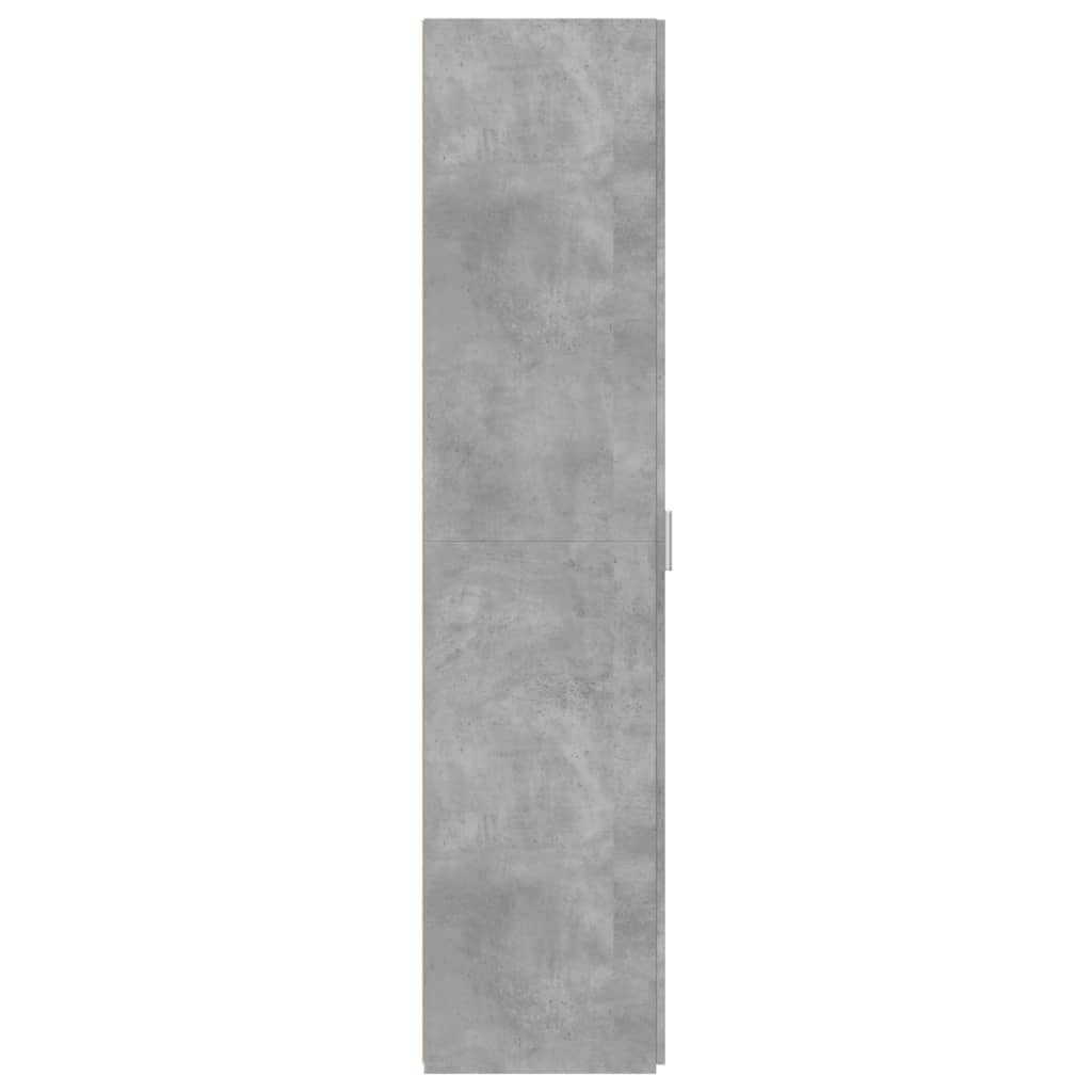 Highboard Concrete Grey 45x42.5x185 cm Engineered Wood