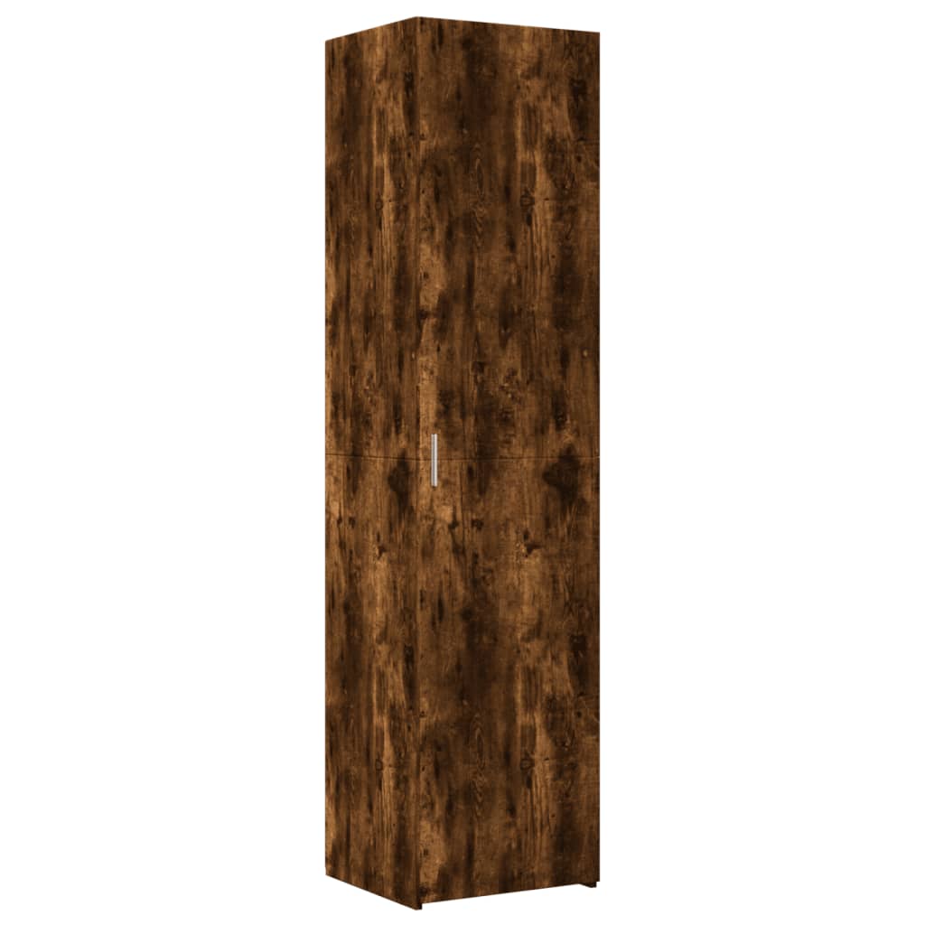 Highboard Smoked Oak 45x42.5x185 cm Engineered Wood