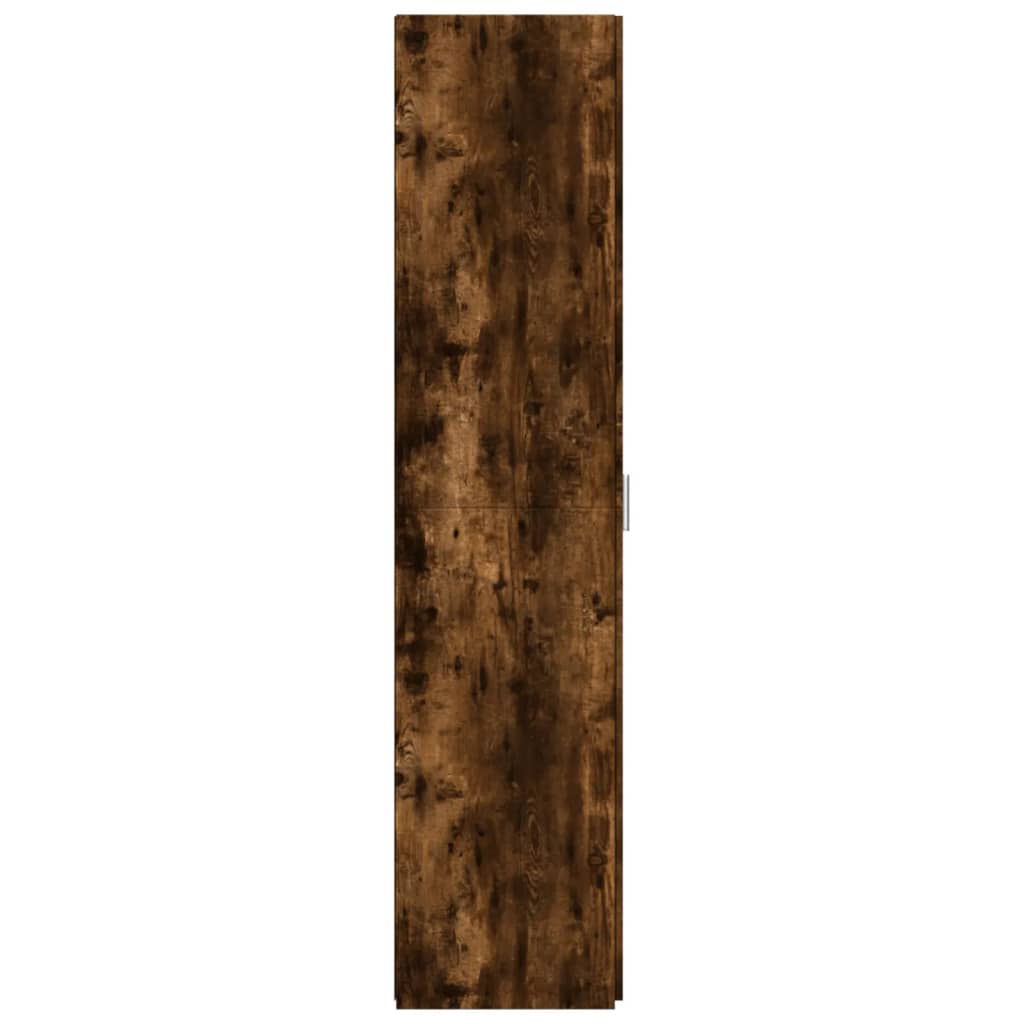 Highboard Smoked Oak 50x42.5x185 cm Engineered Wood
