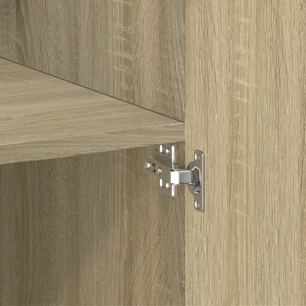 Highboard Sonoma Oak 70x42.5x185 cm Engineered Wood
