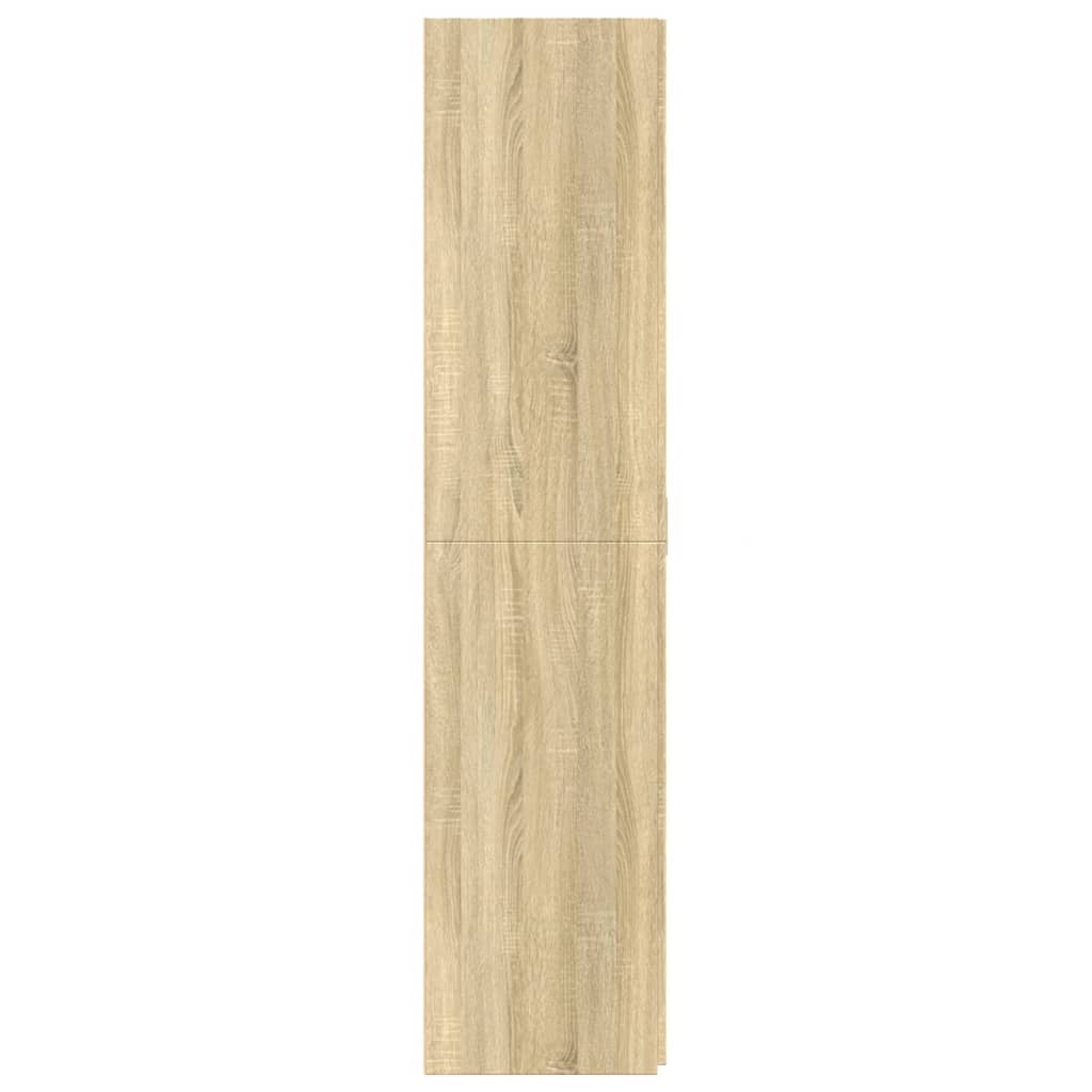 Highboard Sonoma Oak 80x42.5x185 cm Engineered Wood