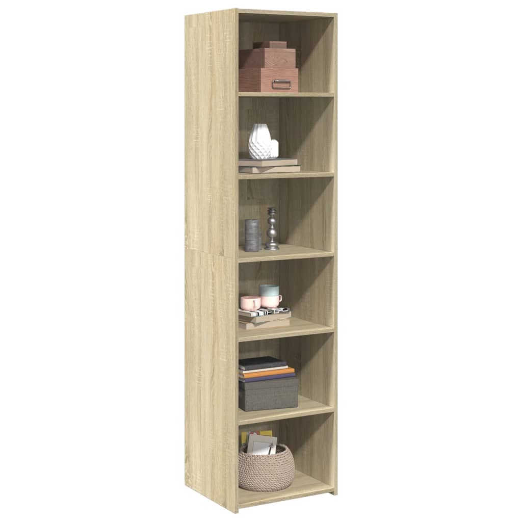 Highboard Sonoma Oak 45x41x185 cm Engineered Wood