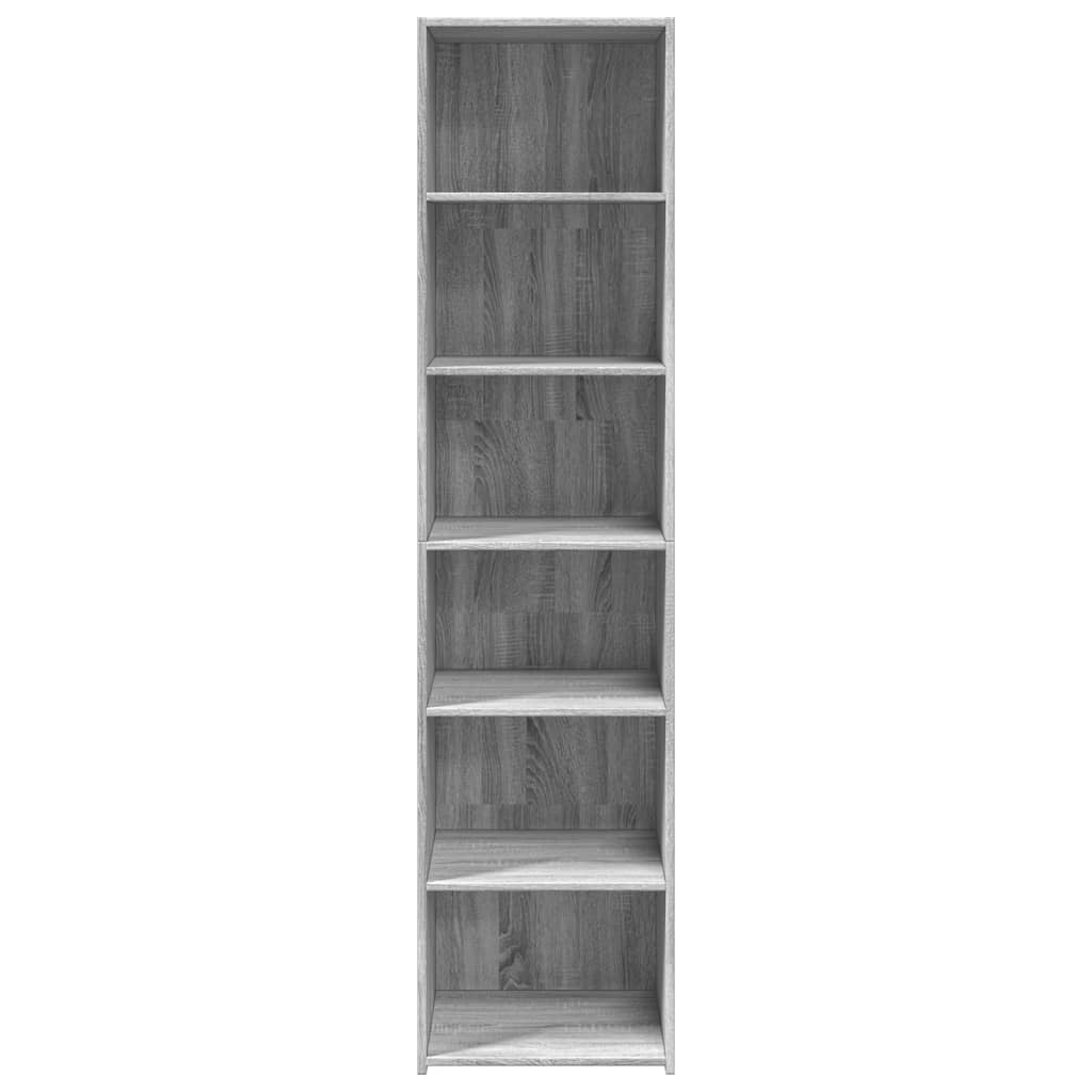 Highboard Grey Sonoma 45x41x185 cm Engineered Wood