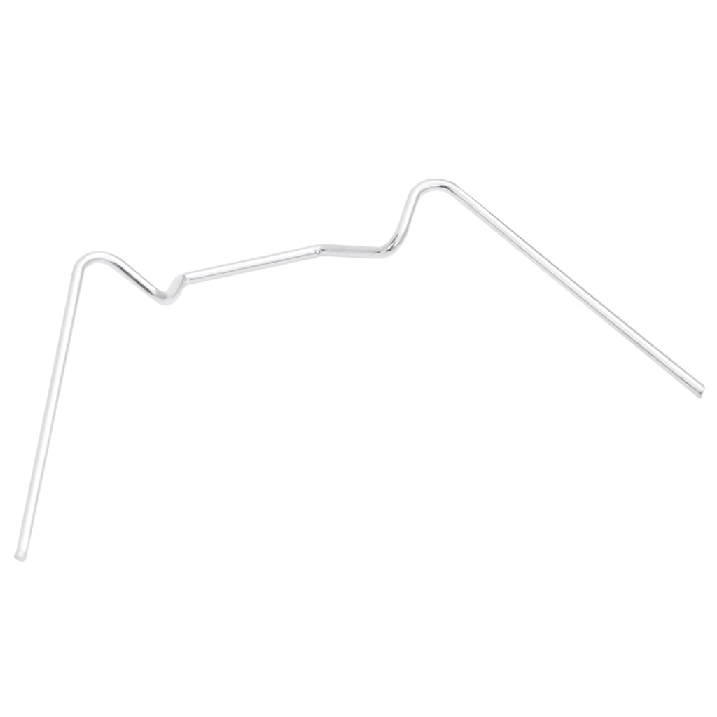 Greenhouse Clips 50 Pcs W Type Galvanised Steel