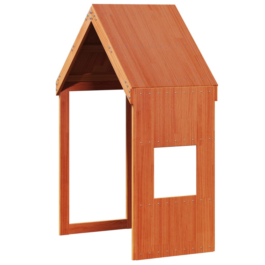 Bunk Bed without Mattress Wax Brown 75x190 cm Small Single Solid Wood Pine