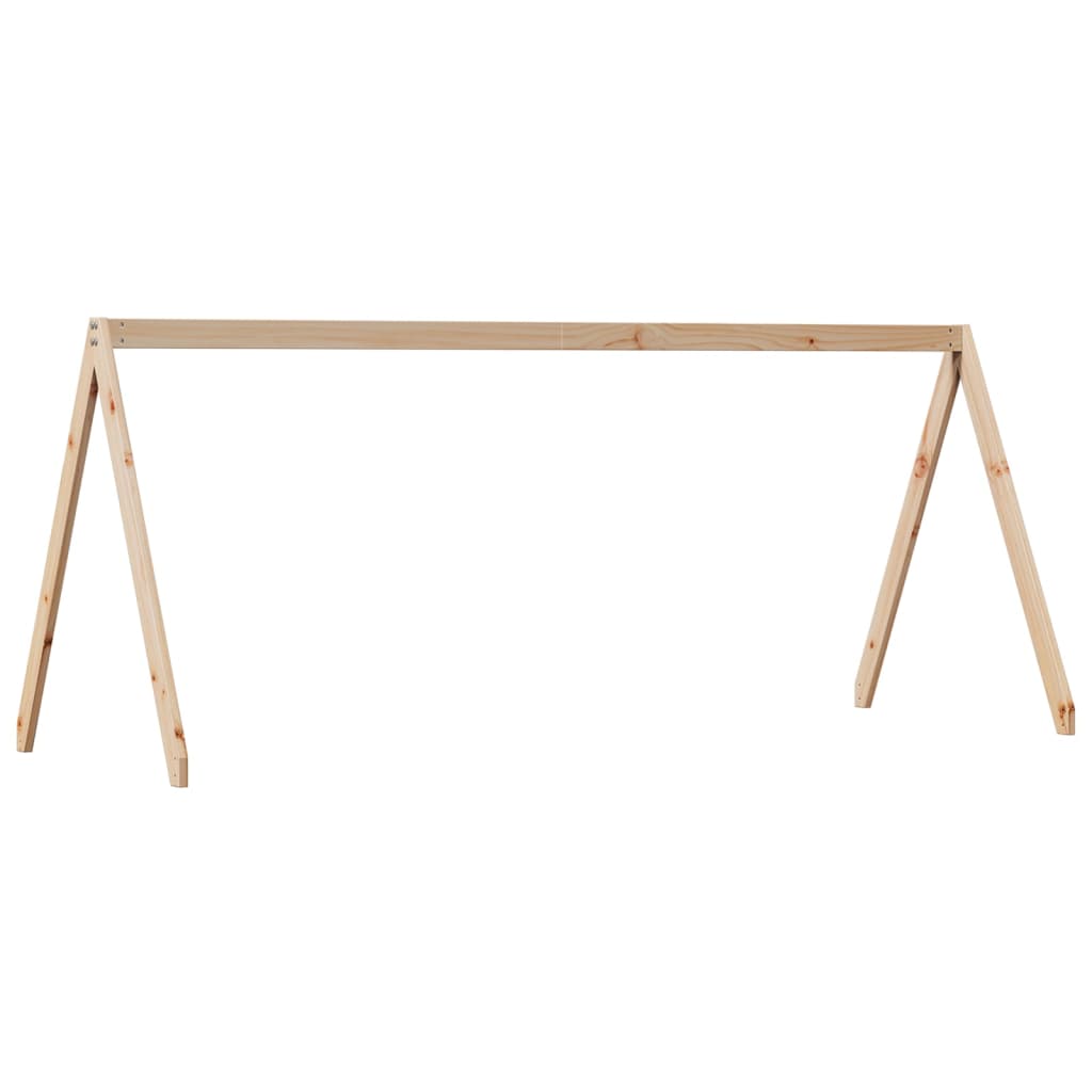 Bunk Bed without Mattress 90x200 cm Solid Wood Pine