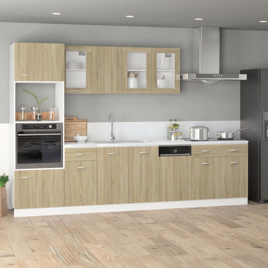 Hanging Cabinet Lyon Sonoma Oak 29.5x31x60 cm Engineered Wood