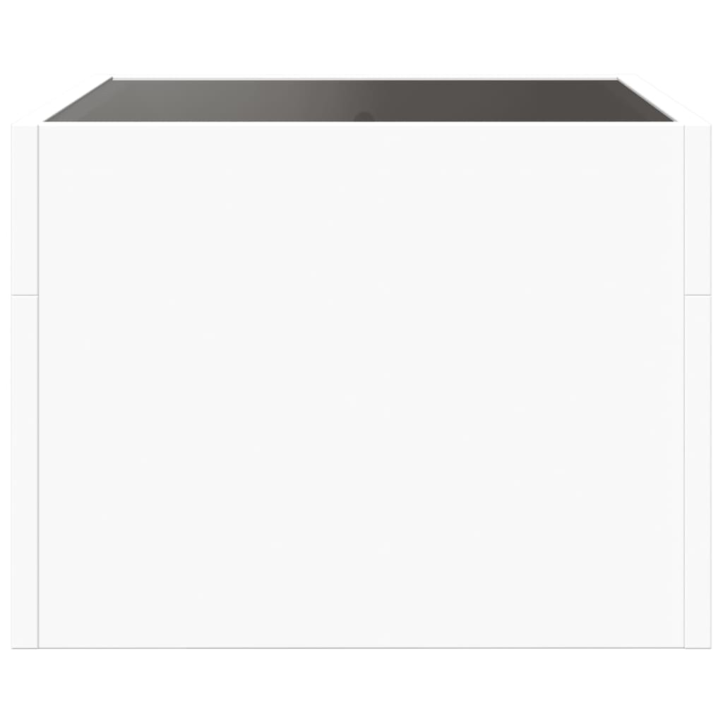 Coffee Table with Infinity LED White 40x40x30 cm