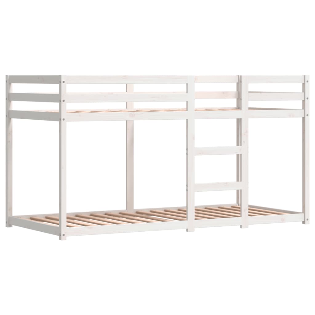 Bunk Bed without Mattress Blue 90x200 cm Solid Wood Pine
