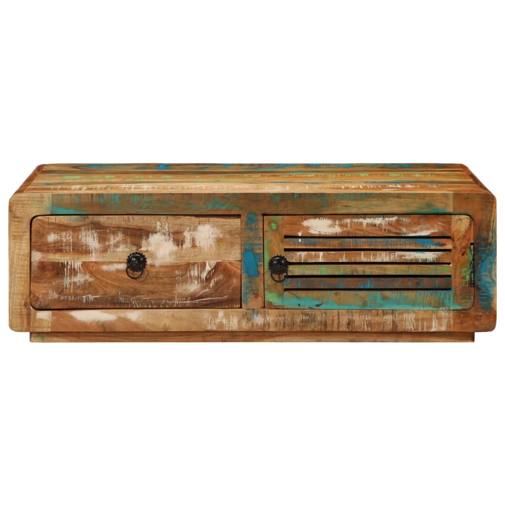 Coffee Table 89x55x29 cm Solid Wood Reclaimed