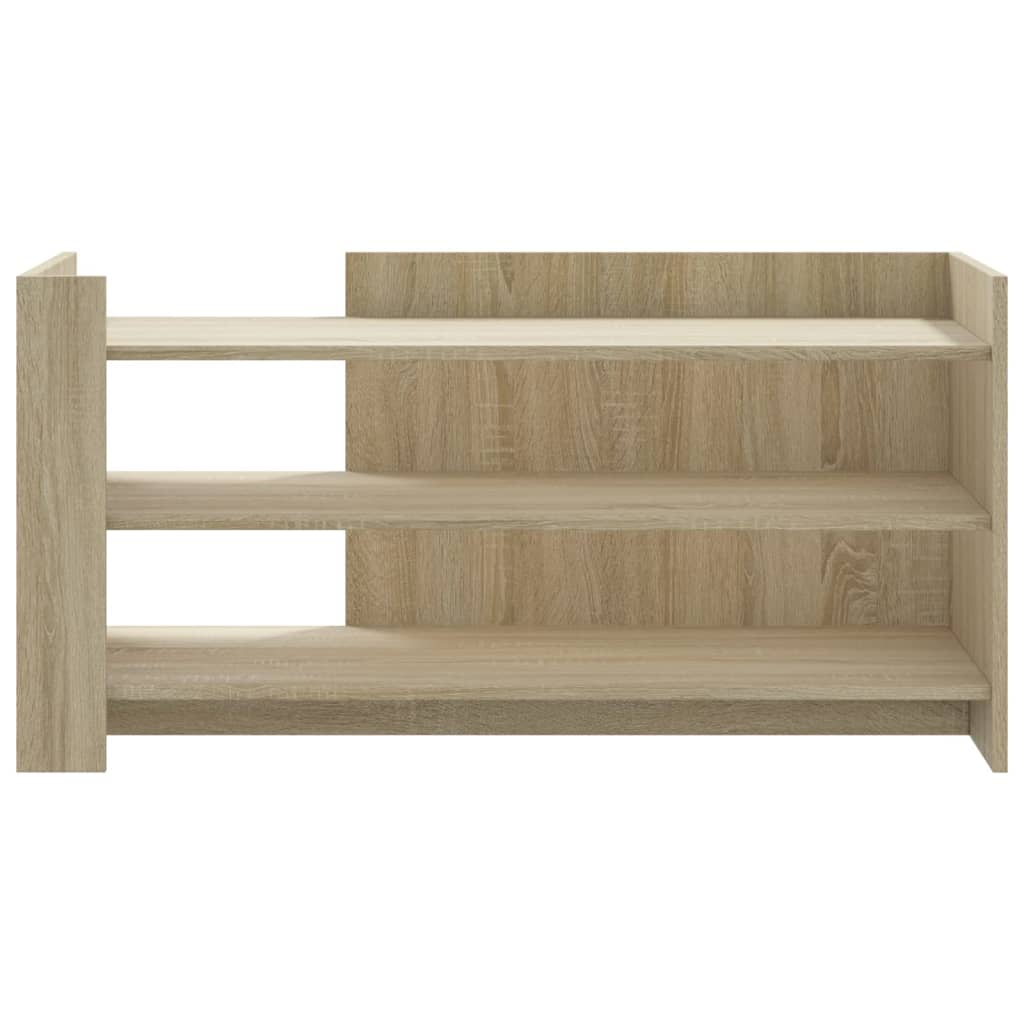 Modern Wooden Living Room Coffee Table With Open Storage Shelves Wood Tables