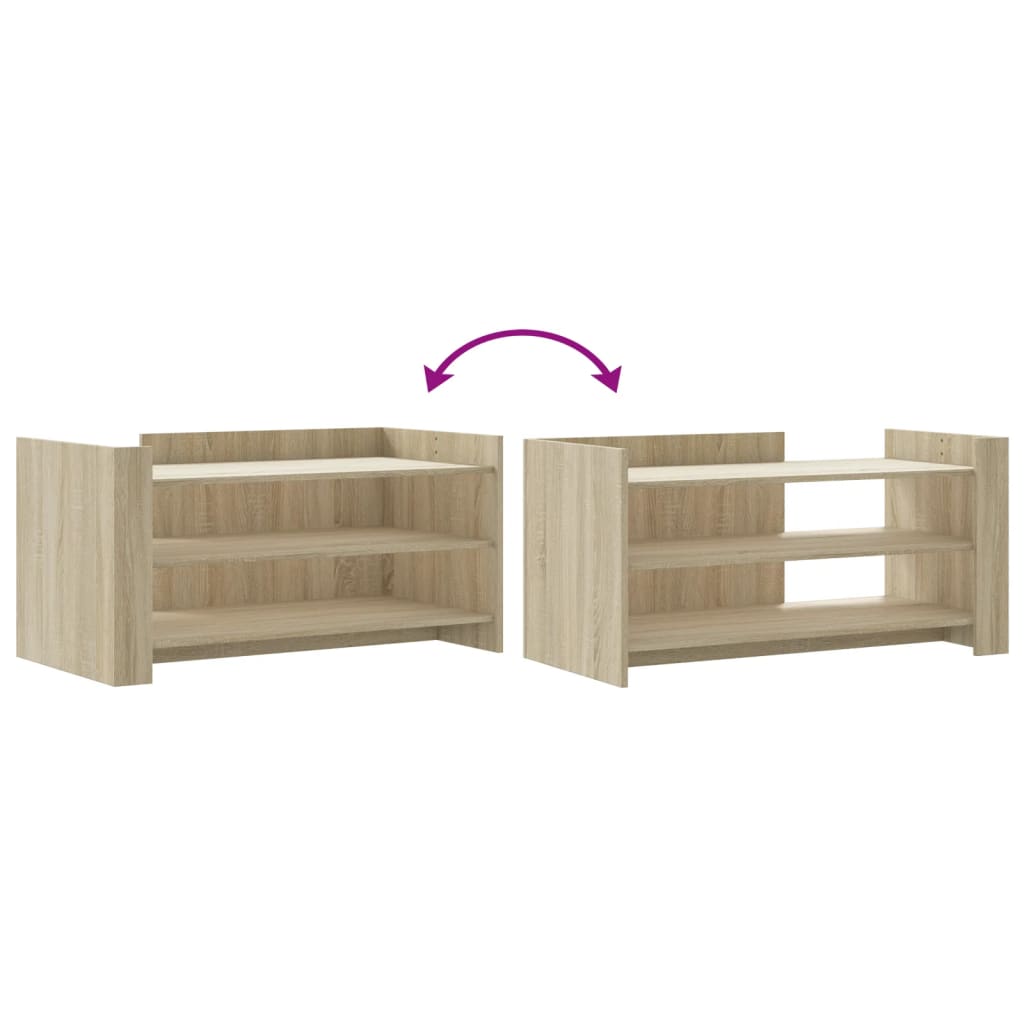 Modern Wooden Living Room Coffee Table With Open Storage Shelves Wood Tables