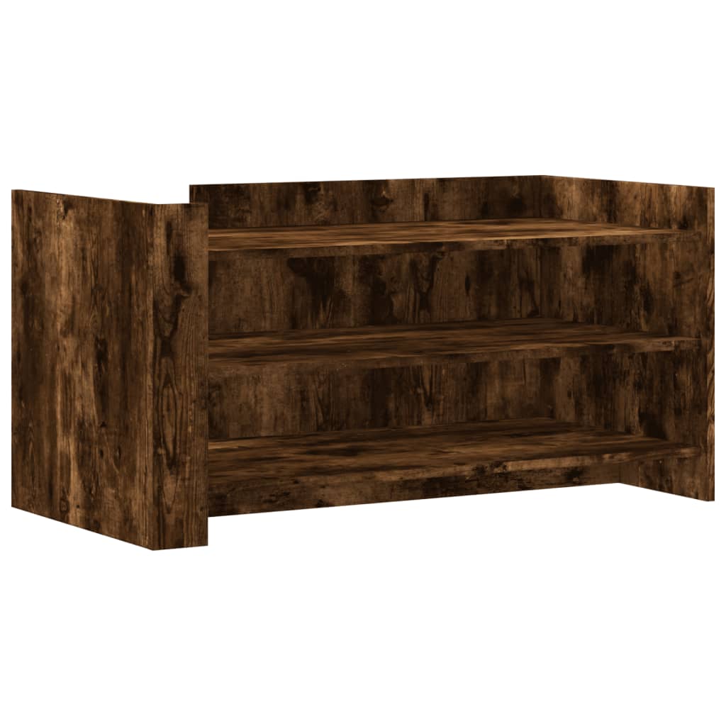 Modern Wooden Living Room Coffee Table With Open Storage Shelves Wood Tables