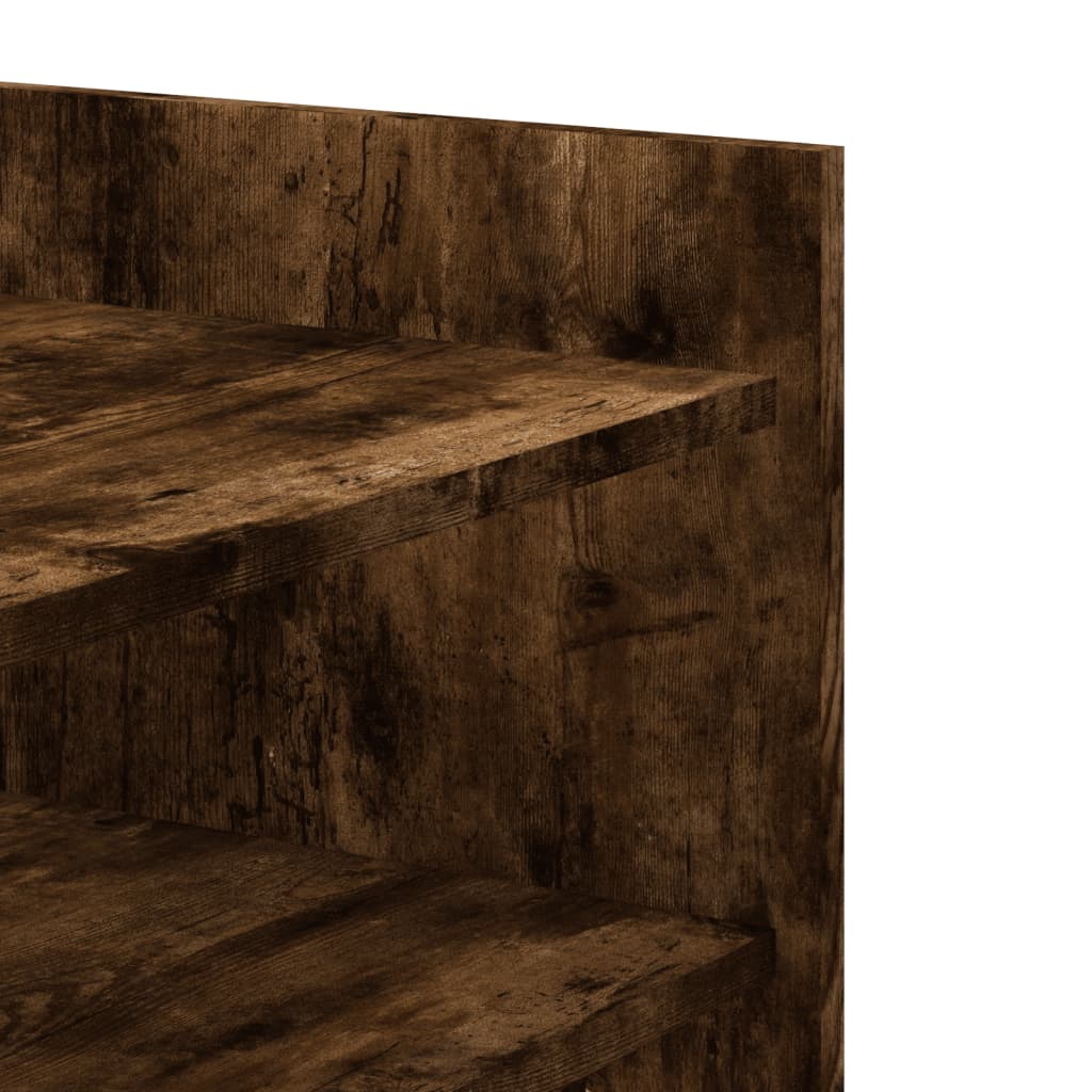 Modern Wooden Living Room Coffee Table With Open Storage Shelves Wood Tables