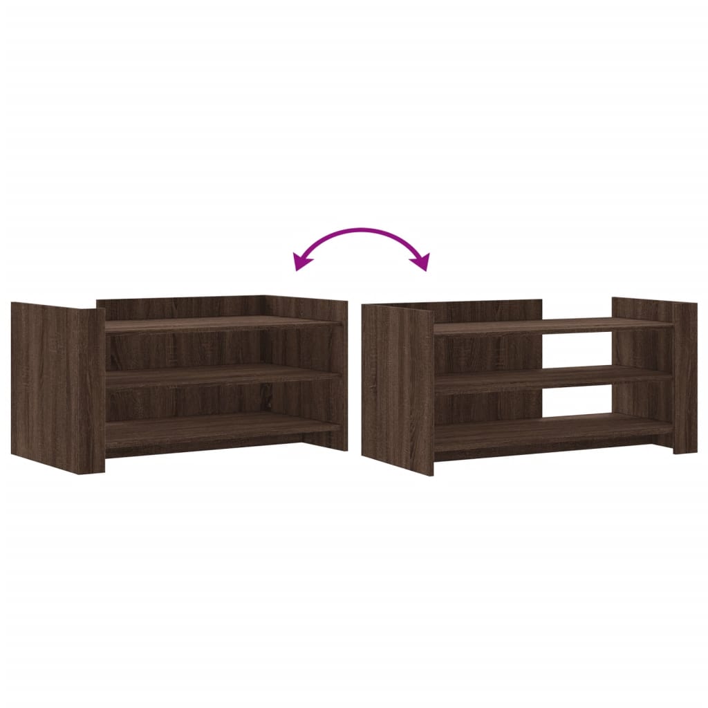 Modern Wooden Living Room Coffee Table With Open Storage Shelves Wood Tables