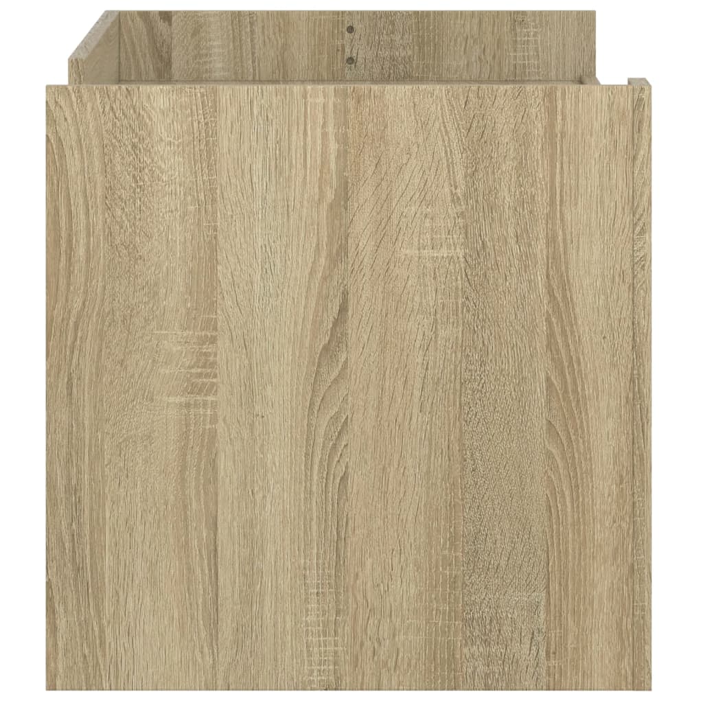 Modern Wooden Living Room Coffee Table With Door & Open Storage Shelves Wood