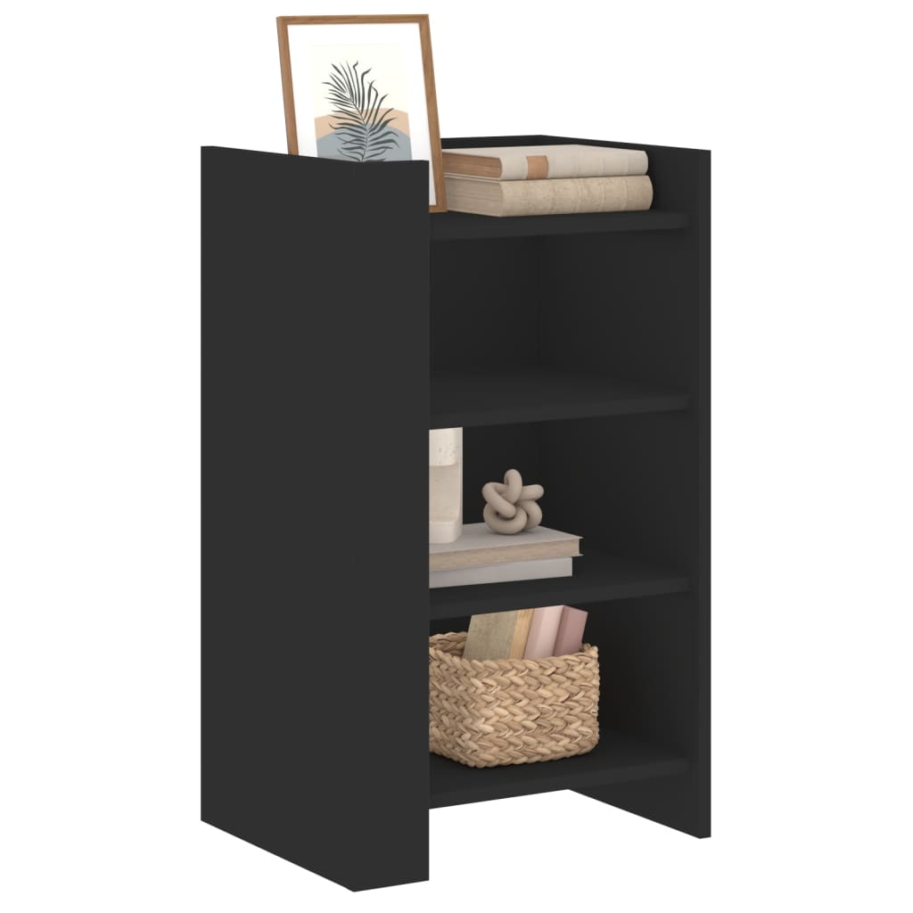 Sideboard Black 45x35x75 cm Engineered Wood