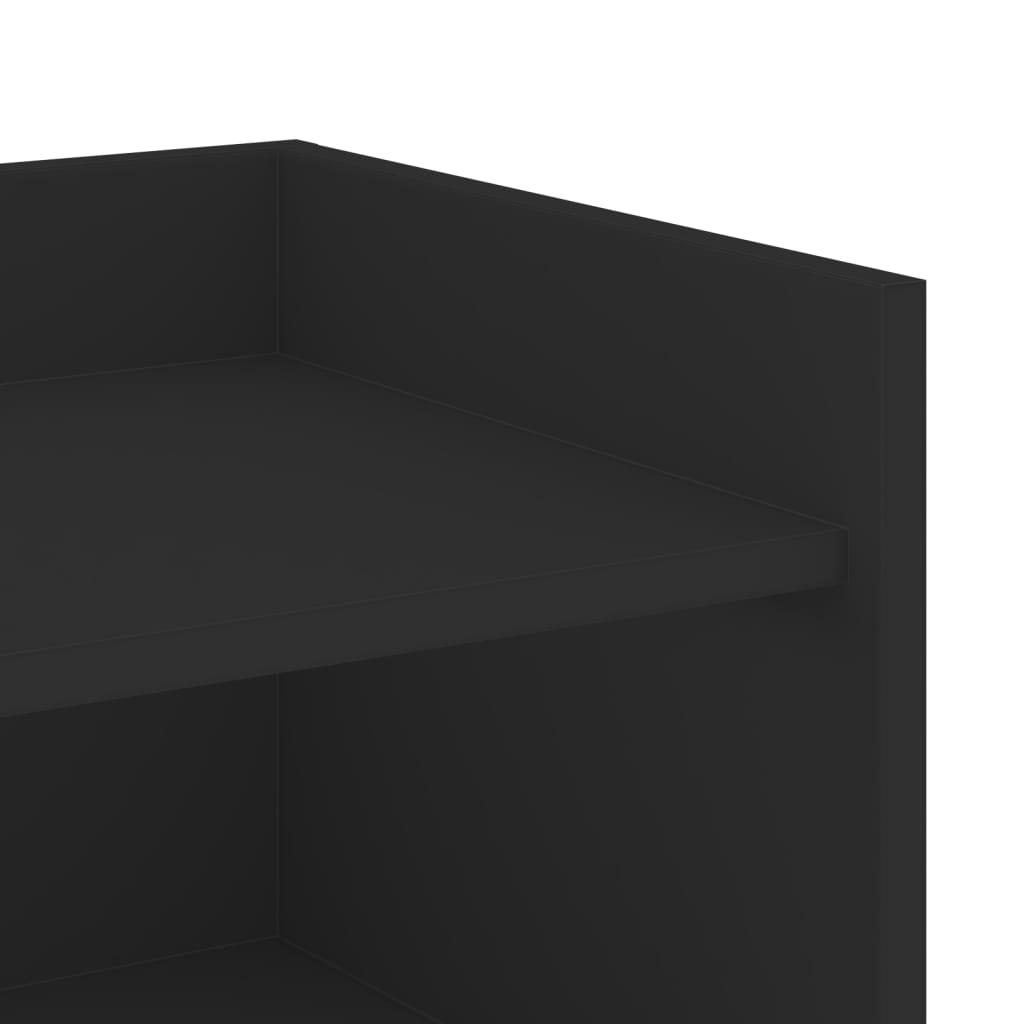 Sideboard Black 45x35x75 cm Engineered Wood