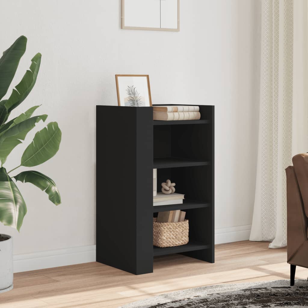 Sideboard Black 45x35x75 cm Engineered Wood