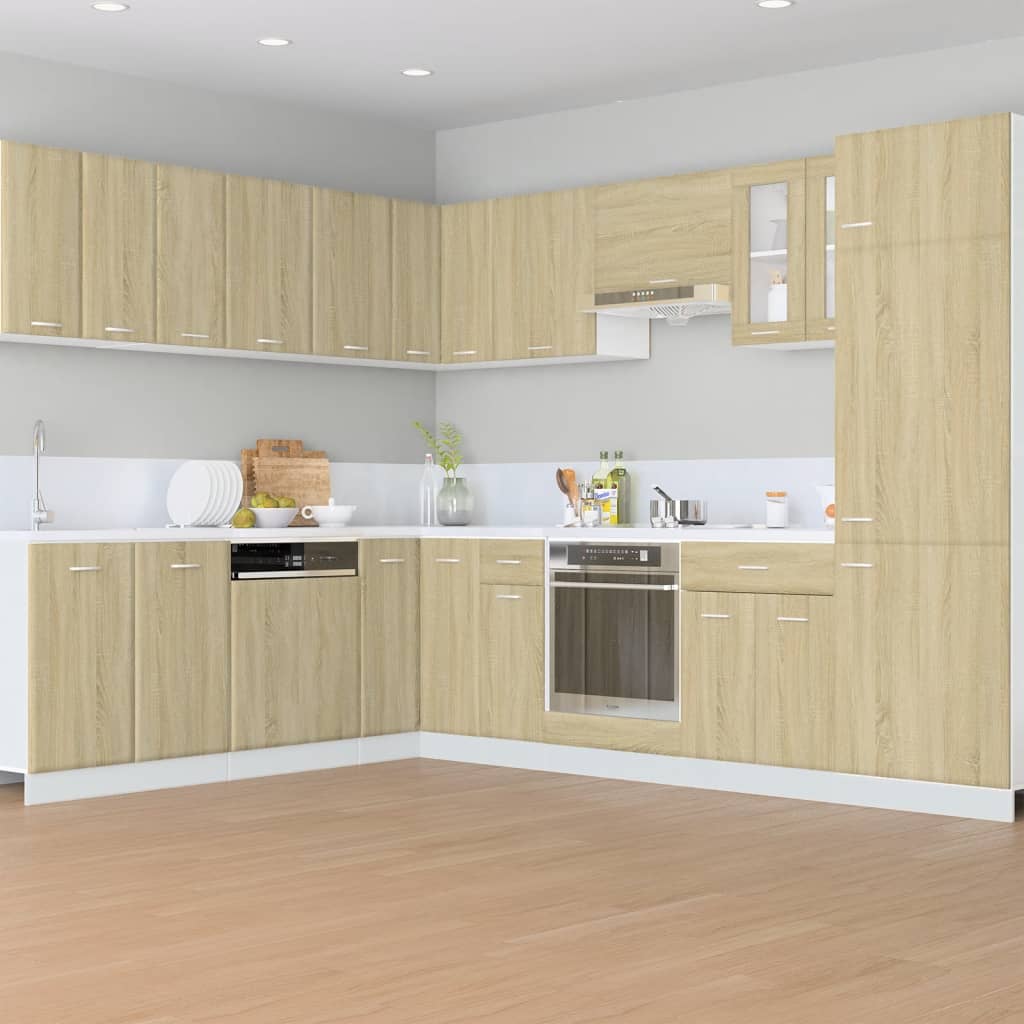 Hanging Cabinet Lyon Sonoma Oak 60x31x60 cm Engineered Wood