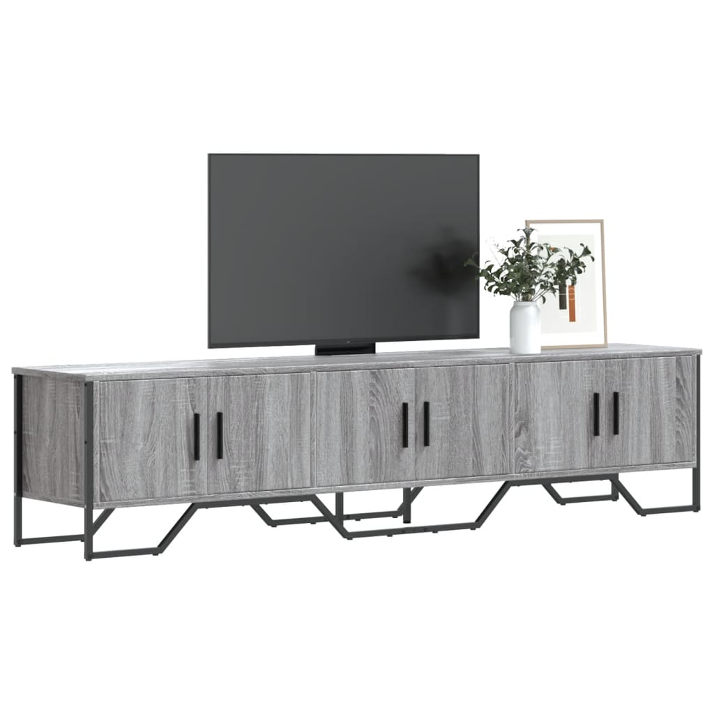 TV Cabinet Grey Sonoma 180x34x41 cm Engineered Wood