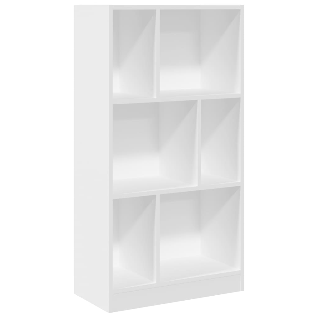 Modern Wooden Open Bookcase Storage Book Cabinet Unit Wood Display Unit