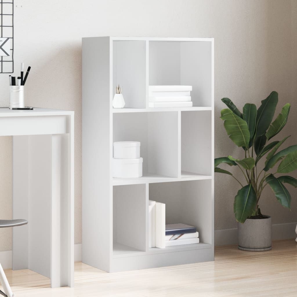Modern Wooden Open Bookcase Storage Book Cabinet Unit Wood Display Unit