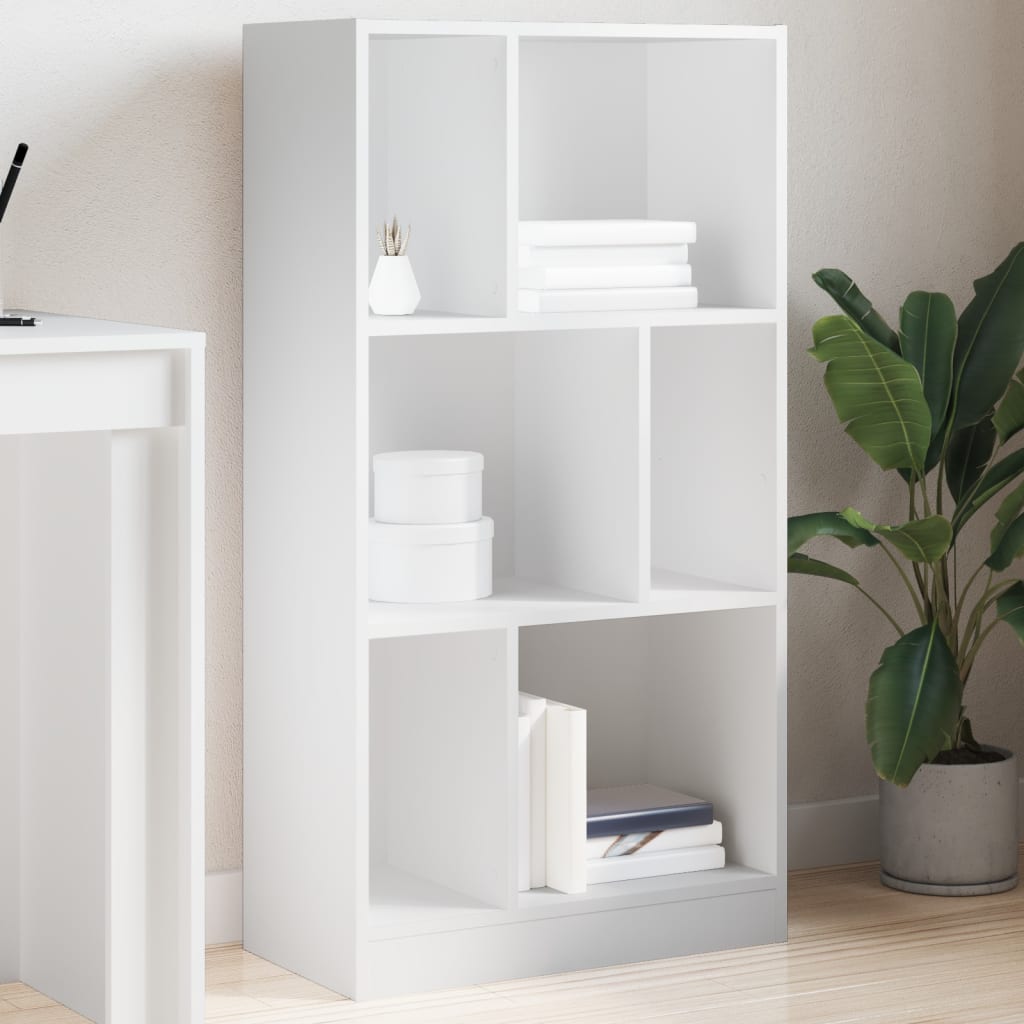 Modern Wooden Open Bookcase Storage Book Cabinet Unit Wood Display Unit