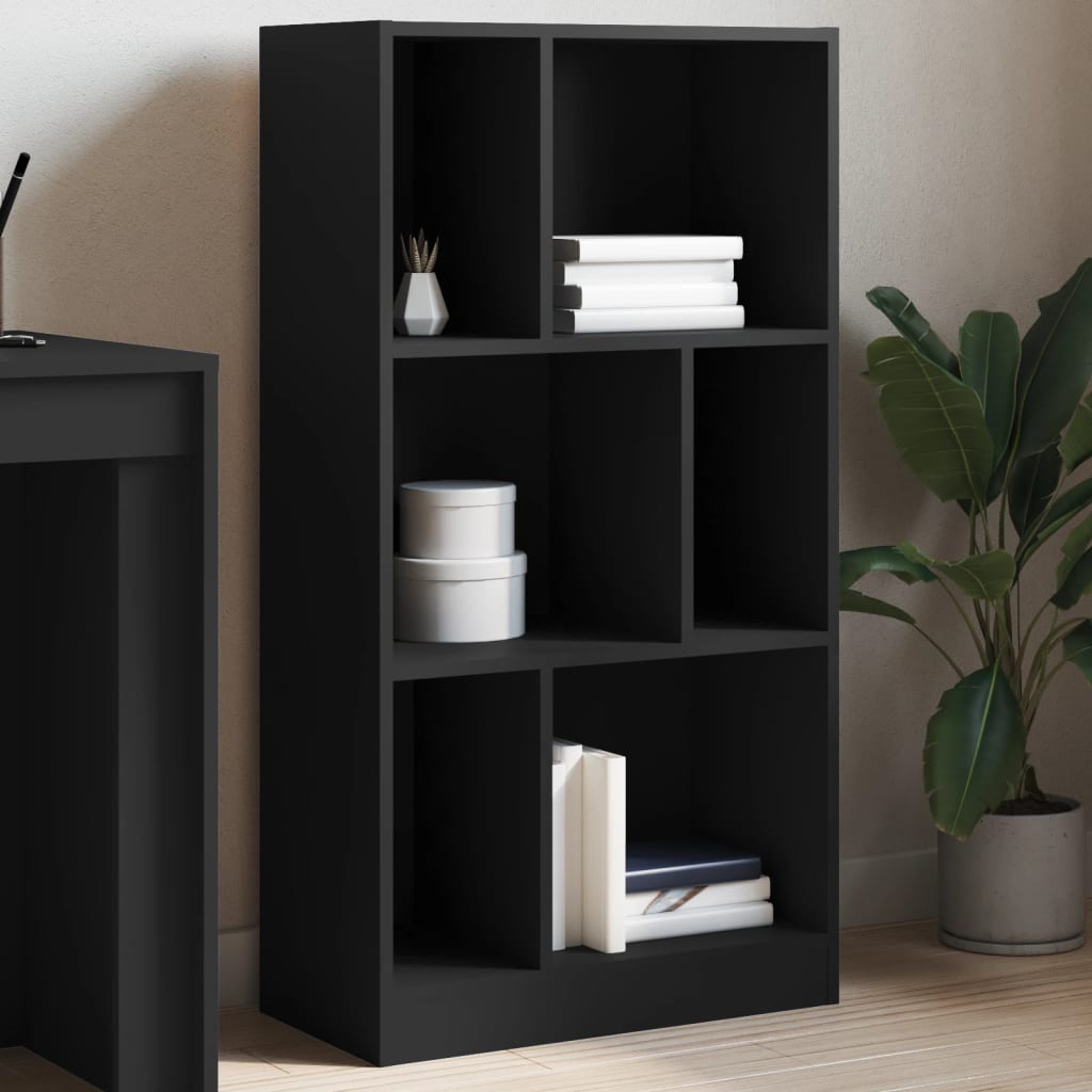 Modern Wooden Open Bookcase Storage Book Cabinet Unit Wood Display Unit