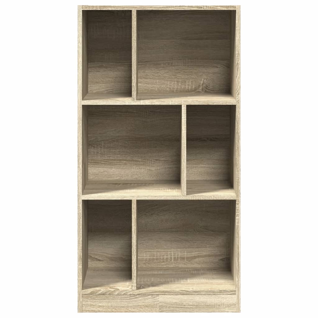 Modern Wooden Open Bookcase Storage Book Cabinet Unit Wood Display Unit