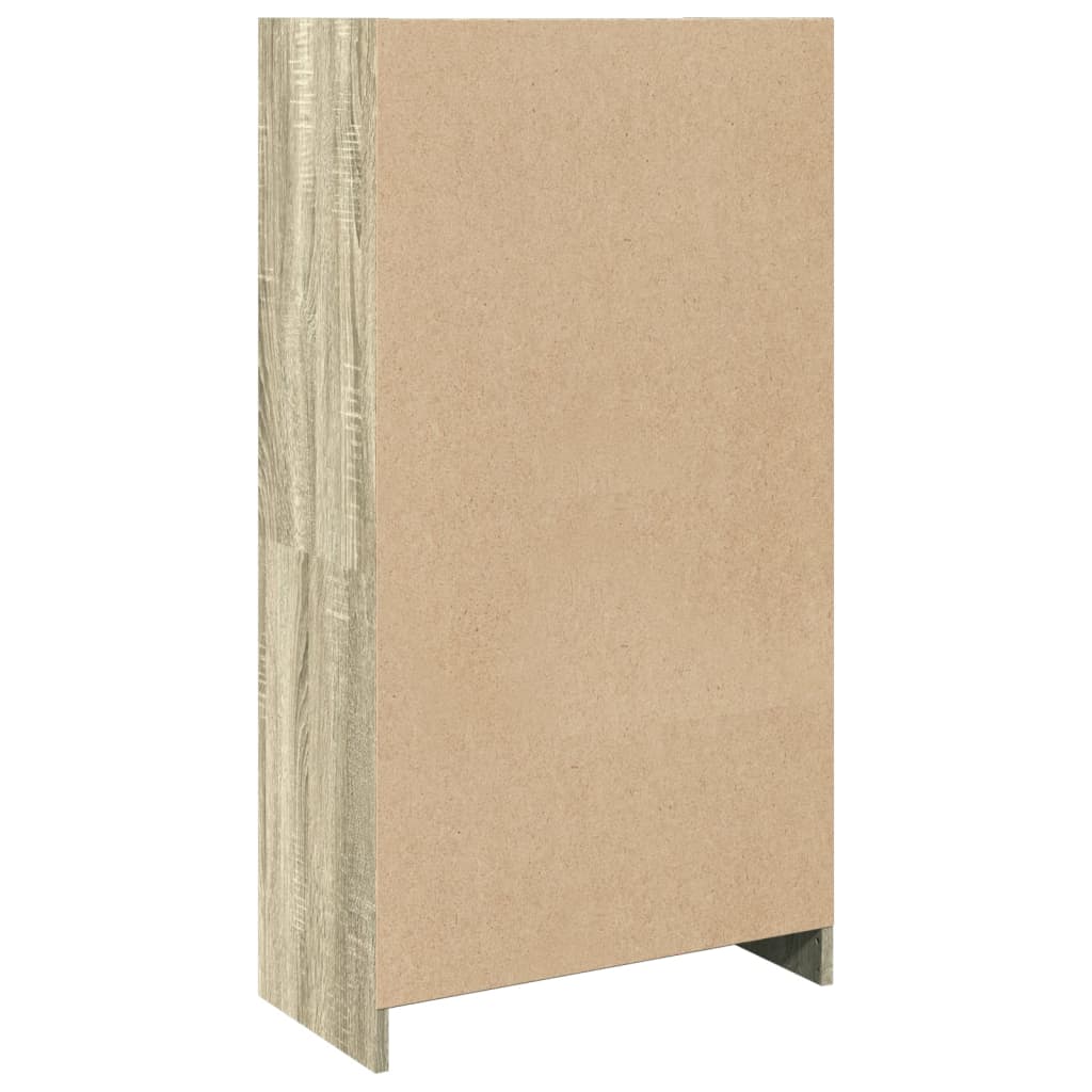 Modern Wooden Open Bookcase Storage Book Cabinet Unit Wood Display Unit
