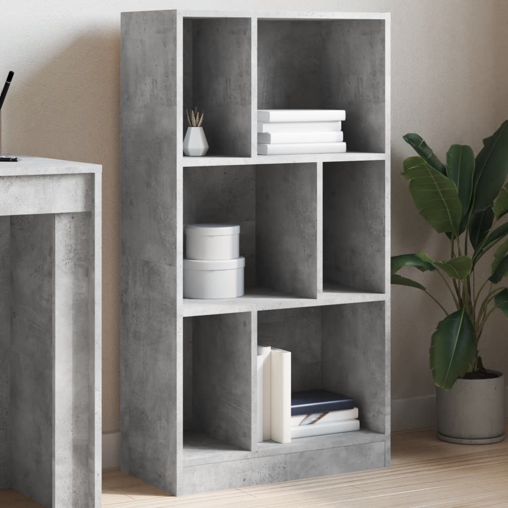Modern Wooden Open Bookcase Storage Book Cabinet Unit Wood Display Unit