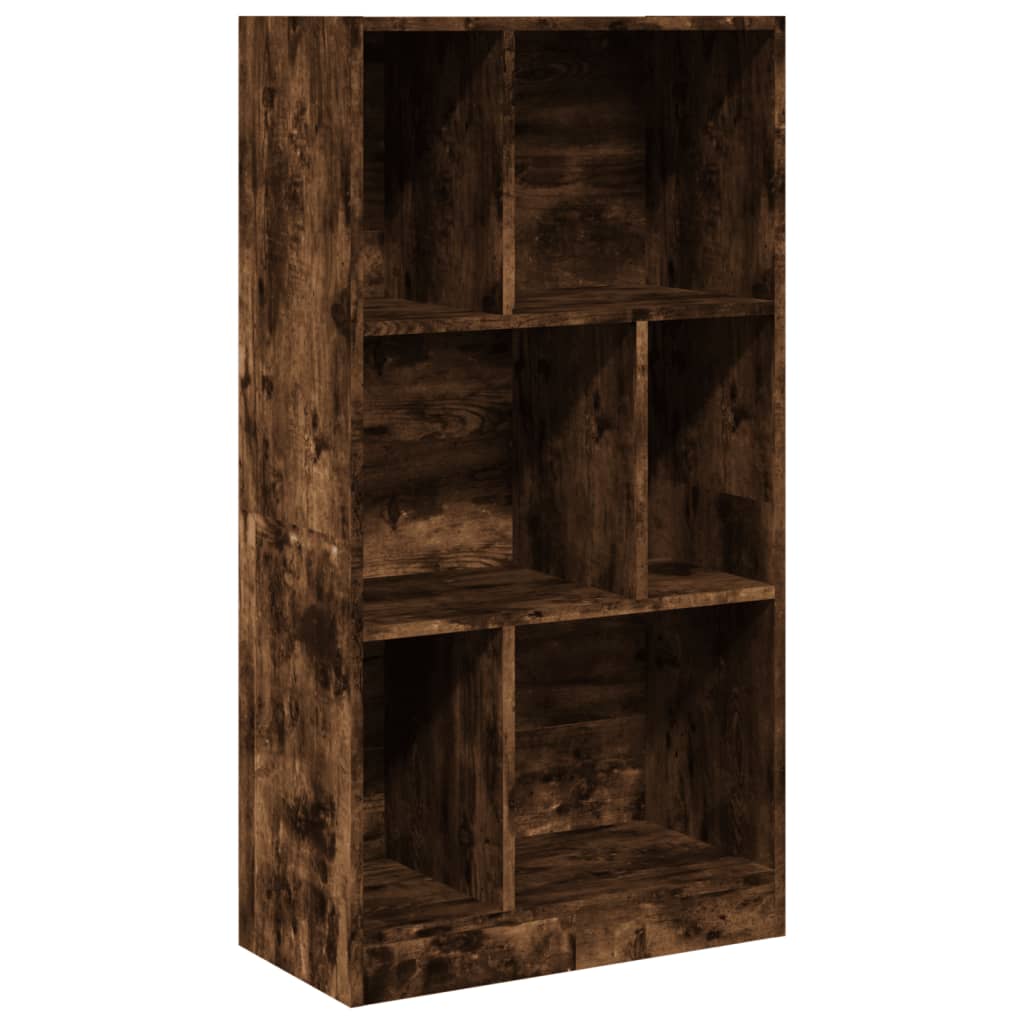 Modern Wooden Open Bookcase Storage Book Cabinet Unit Wood Display Unit