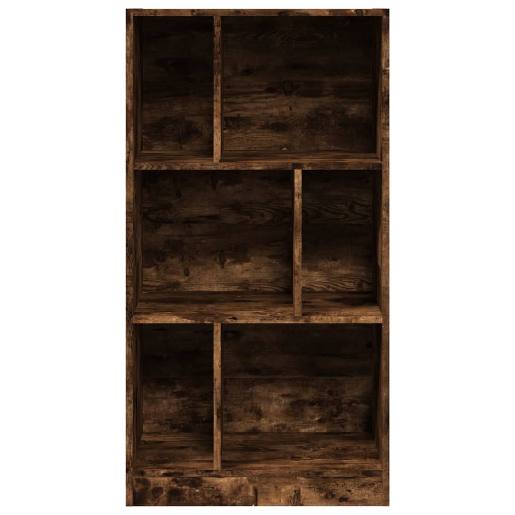 Modern Wooden Open Bookcase Storage Book Cabinet Unit Wood Display Unit