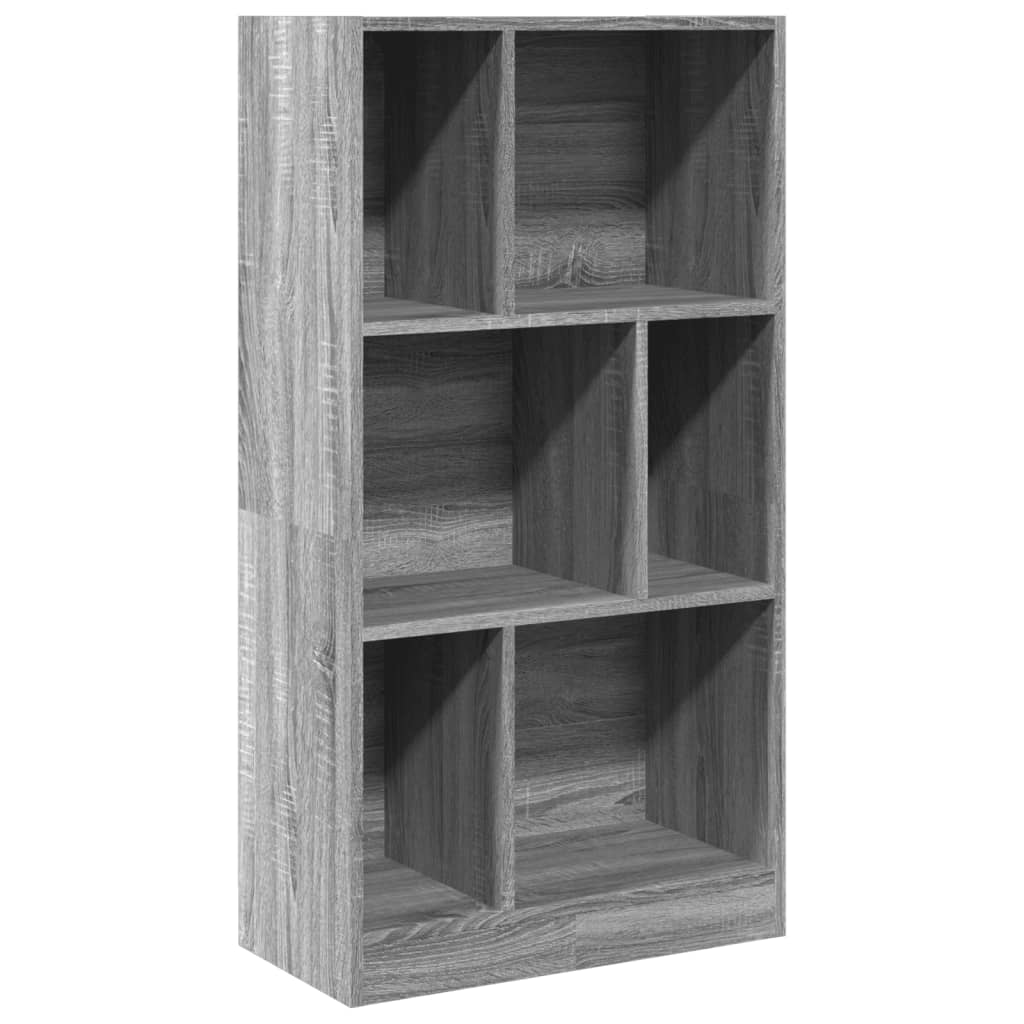 Modern Wooden Open Bookcase Storage Book Cabinet Unit Wood Display Unit