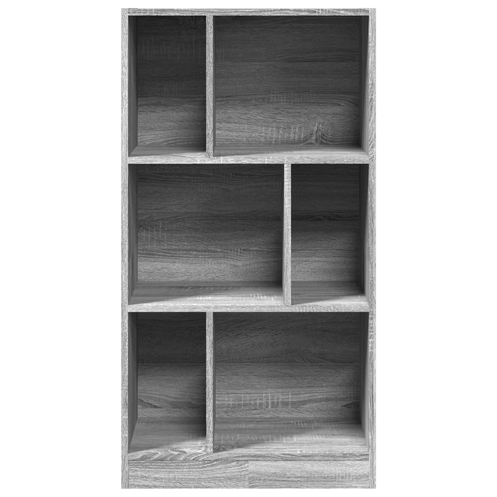 Modern Wooden Open Bookcase Storage Book Cabinet Unit Wood Display Unit
