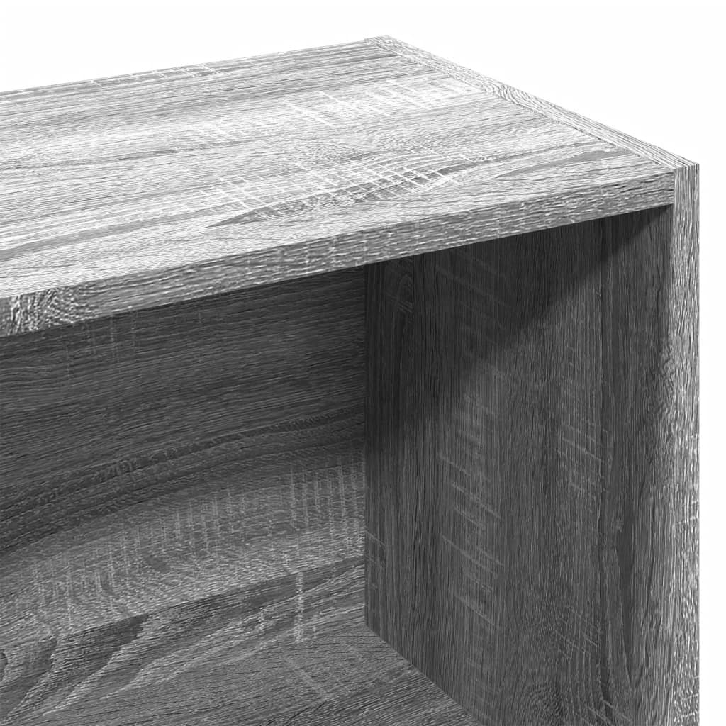 Modern Wooden Open Bookcase Storage Book Cabinet Unit Wood Display Unit