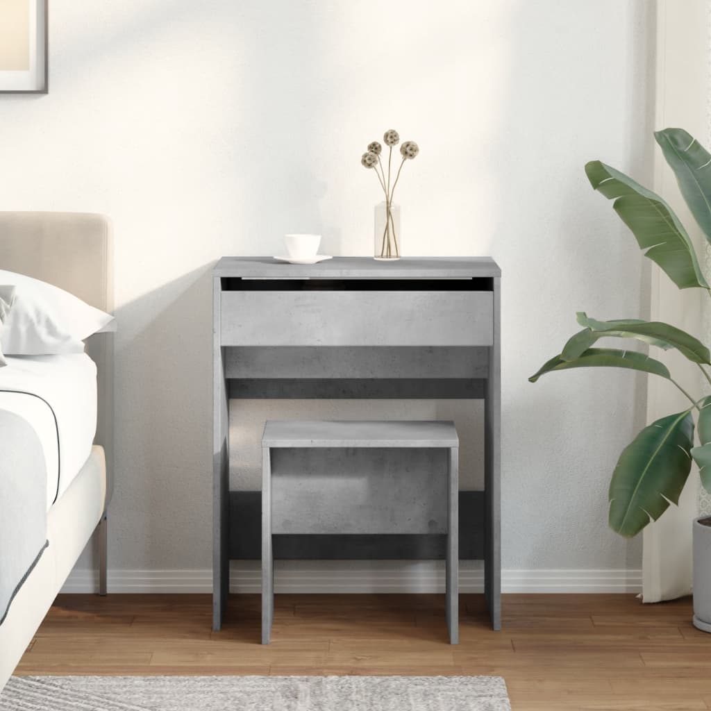 Modern Wooden Dressing Table Makeup Vanity Table With Lift Up Mirror Storage