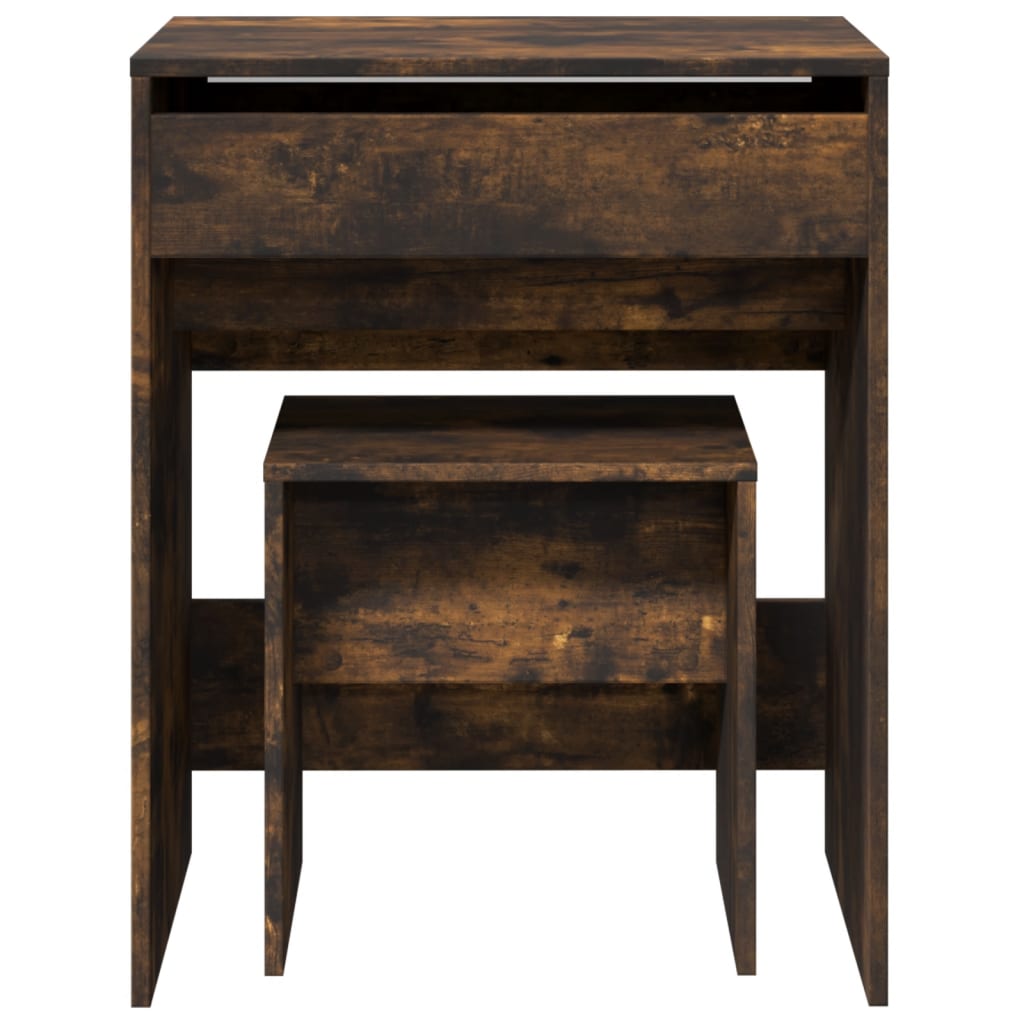 Modern Wooden Dressing Table Makeup Vanity Table With Lift Up Mirror Storage